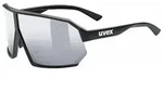Uvex Sportstyle 237 Brille Black Matt/Mirror Silver
