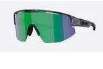 Bliz Matrix Sonnenbrille &ndash; Crystal Black mit Braun/Gr&uuml;n Kontrast