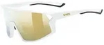 Uvex Skyryse Sonnenbrille White Matt/Mirror Gold