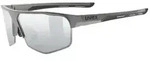 Uvex Axos Set Brille Grey Matt/Mirror Silver