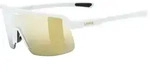 Uvex Sonnenbrille White Matt/Mirror Gold
