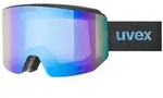 Uvex Lace Attract FM Skibrille black matt/ice - green