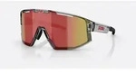 Bliz Fusion Sonnenbrille Transparent Dark Grey/Brow Red Multi