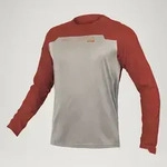 Endura Mt500 Burner L/S Herren-Trikot langer &Auml;rmel Brick red Gr. XL