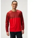 Endura Singletrack Core Printed Tee Herren Trikot Langarm &ndash; Flame Red Gr. M