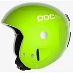 Kinder Skihelm POC POCito Skull fluoreszierend gelb/gr&uuml;n verstellbar