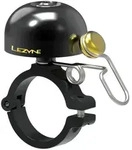 Lezyne Classic Messing Glocke Hard Mount Schwarz
