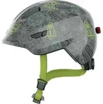 Abus Smiley 3.0 LED Kinderhelm Grey Space Gr. S (45-50 cm)