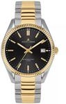 Herrenuhr Derby Jubil&auml;umsmodell 50 Jahre JACQUES LEMANS / IP-gold