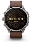 Fenix 9 Pro &ndash; inReach 47 mm Smartwach Leder braun