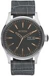 The Sentry Leather Gray Gator