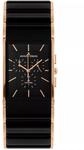 Chronograph Dublin HighTech Ceramic schwarz / IP-rose