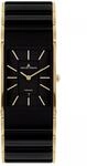 Herrenuhr Dublin HighTech Ceramic schwarz / IP-gold