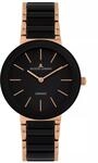 Damenuhr Monaco Special Edition HighTech Ceramic schwarz / IP-rose