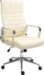 CLP 314831, CLP B&uuml;rostuhl Kolumbus Echtleder - Creme