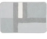 Kleine Wolke Badteppich ARIANA Kiesel 65 x 115 cm