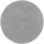 Kleine Wolke Badteppich RELAX Grau 100 cm rund