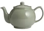 Price & Kensington Steingut Teekanne - salbeigr&uuml;n - 1,1 l