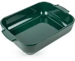 Peugeot APPOLIA Keramik Auflaufform - rechteckig - waldgr&uuml;n - 32 cm