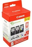 3 Canon Tinten 5224B015 Photo Value Pack 2 x PG-540L + 1 x CL-541XL Multipack KCMY +
