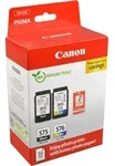 2 Canon Tinten 5438C004 PG-575 + CL-576 Doppelpack KCMY + Papier