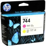HP Druckkopf F9J87A 744 magenta + yellow
