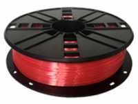 W&P WhiteBOX 3D-Filament Seiden-PLA rot mit Perlglanz 1.75mm 500g Spule