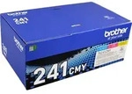 3 Brother Toner Multipack TN-241 Multipack CMY