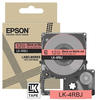 Epson Schriftband LK-4RBJ schwarz auf matt rot 12mm x 9m