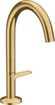 Axor 48020250, Axor One Waschtischarmatur Stehend gold 48020250