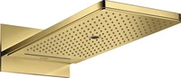 Axor 35283990, Axor ShowerSolutions Kopfbrause 58x25.8 cm rechteckig gold 35283990