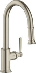 Axor 16581820, Axor Montreux K&uuml;chenarmatur Stehend nickel 16581820