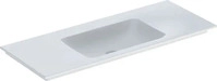 Geberit 505011015, Geberit One Waschbecken 120x48 cm rechteckig M&ouml;bel wei&szlig; glanz
