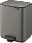 Brabantia 237966, Brabantia Bo Papierkorb l grau 237966
