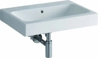 Geberit 124063600, Geberit iCon Waschbecken 60x48 cm rechteckig Klassisch-M&ouml;bel