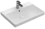 Villeroy & Boch Avento Waschbecken 65x47 cm rechteckig Klassisch-M&ouml;bel wei&szlig;