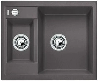 Blanco 518874, Blanco Metra 6 Granitsp&uuml;le 61.5x50 cm grau/graphit/onyx 518874