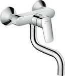 Hansgrohe 71836000, Hansgrohe Logis K&uuml;chenarmatur Wandmontage chrom 71836000
