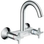Hansgrohe Logis K&uuml;chenarmatur Wandmontage chrom 71286000
