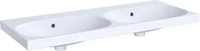 Geberit 500628018, Geberit Acanto Waschbecken 120x48 cm rechteckig M&ouml;bel wei&szlig; glanz