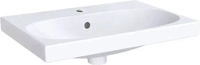 Geberit 500631018, Geberit Acanto Waschbecken 60x42 cm rechteckig M&ouml;bel wei&szlig; glanz