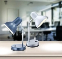 Globo Lighting 2487, Globo Lighting Basic Tischlampe 1x40 W chrom-silber 2487