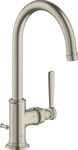 Axor 16517820, Axor Montreux Waschtischarmatur Stehend nickel 16517820
