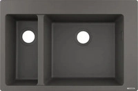 Hansgrohe 43315290, Hansgrohe S 51 Granitsp&uuml;le 77x51 cm grau/graphit/onyx...