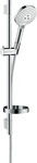 Hansgrohe 26630400, Hansgrohe Raindance Duschset Wandmontage chrom-wei&szlig; 26630400