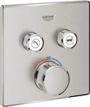 Grohe 29124DC0, Grohe Grohtherm SmartControl Badewannen- und Duscharmatur Unterputz