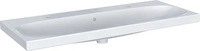 Geberit 501880002, Geberit Acanto Waschbecken 120x48 cm rechteckig M&ouml;bel wei&szlig; glanz