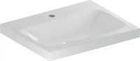 Geberit 501834005, Geberit iCon Waschbecken 60x48 cm rechteckig M&ouml;bel wei&szlig; glanz