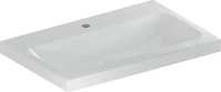 Geberit 501835006, Geberit iCon Waschbecken 75x48 cm rechteckig M&ouml;bel wei&szlig; glanz