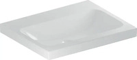 Geberit 501834007, Geberit iCon Waschbecken 60x48 cm rechteckig M&ouml;bel wei&szlig; glanz